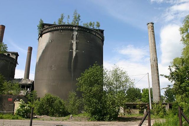 Budynek byłej cementowni w Będzinie woj. śląskie