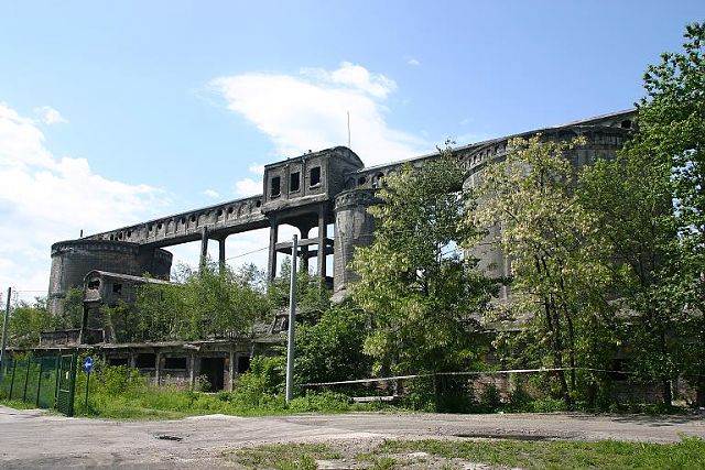 Budynek byłej cementowni w Będzinie woj. śląskie