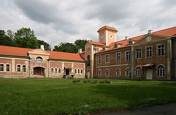 Pałac Dobrocin , gm. Małdyty , woj. Warmińsko- Mazurskie